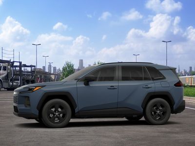 2026 Toyota RAV4 — rear three-quarter view