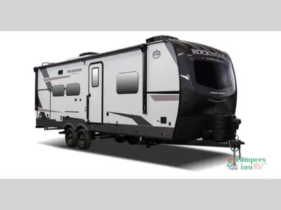 2027 Forest River RV Rockwood Signature — front three-quarter view