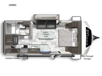 2022 Dutchmen RV Kodiak Cub — detail view