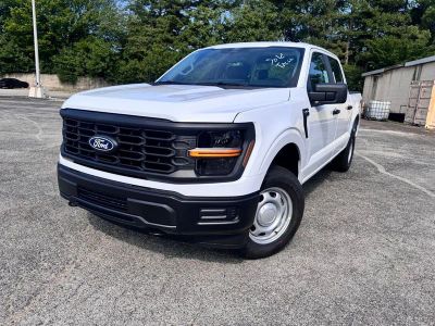 2026 Ford F-150 XL in Oxford White — front three-quarter view