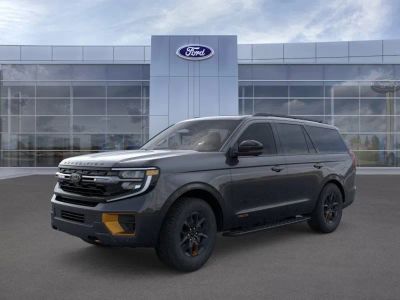 2026 Ford Expedition in HY Gray — front three-quarter view