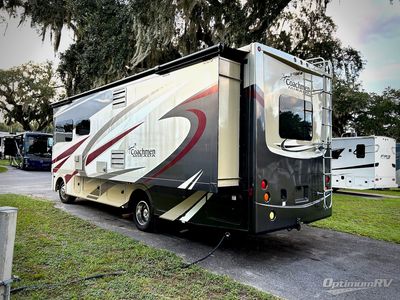 2019 Coachmen Mirada — rear three-quarter view