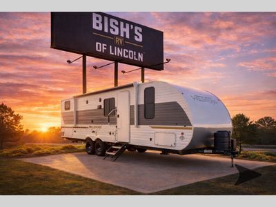2026 Forest River RV Wildwood X-Lite — front three-quarter view