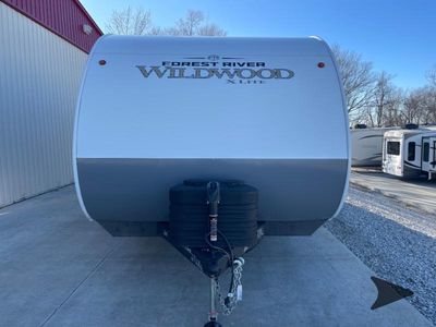 2026 Forest River RV Wildwood X-Lite — rear three-quarter view