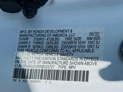 2022 Honda CR-V — photo 39 view