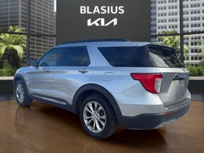 2021 Ford Explorer — rear three-quarter view