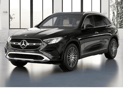 2026 Mercedes-Benz GLC 300 in Black — front three-quarter view