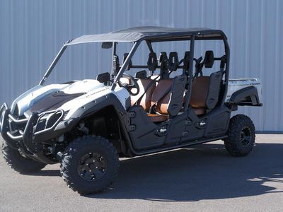 2025 Yamaha Viking VI EPS Ranch Edition in WINTER WHITE — front three-quarter view