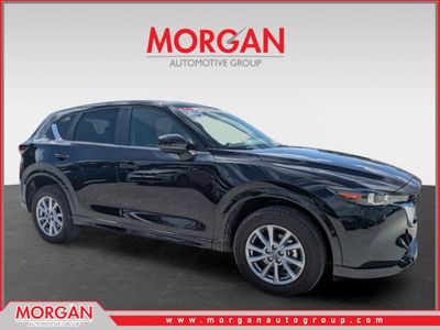 2025 Mazda CX-5 2.5 S Select Package in Jet Black Mica — front three-quarter view