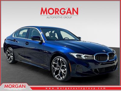 2026 BMW 3 Series 330i NA in Tanzanite Blue II Metallic — front three-quarter view