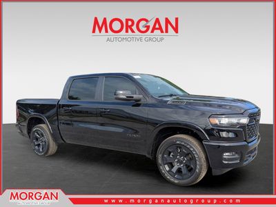 2026 Ram 1500 Big Horn/Lone Star in Black — front three-quarter view