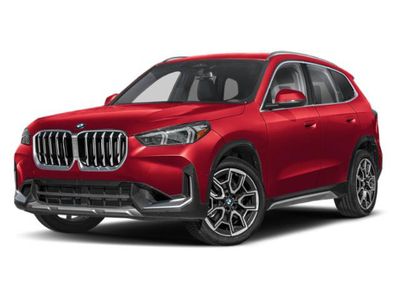 2026 BMW X1 xDrive28i in Vegas Red Metallic — front three-quarter view