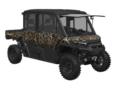 2026 Can-Am Defender MAX Limited HD11 Dark Wildland Camo — front three-quarter view