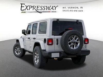 2026 Jeep 4 Dr Wrangler — rear three-quarter view