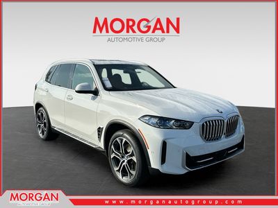 2026 BMW X5 sDrive40i in White — front three-quarter view