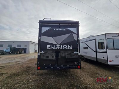 2026 Keystone RV Fuzion Impact Edition — engine compartment view