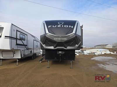 2026 Keystone RV Fuzion Impact Edition — front three-quarter view