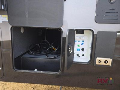 2026 Keystone RV Fuzion Impact Edition — rear three-quarter view