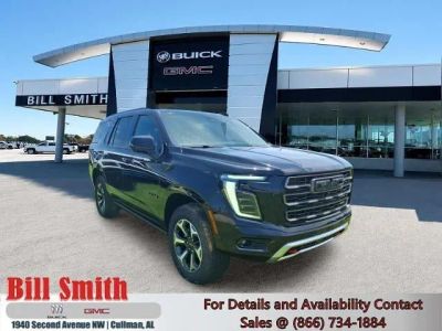 2026 GMC Yukon AT4 Ultimate in Onyx Black — front three-quarter view