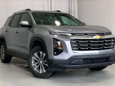 2025 Chevrolet Equinox in Sterling Gray Metallic — front three-quarter view