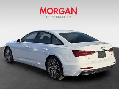 2022 Audi A6 — engine compartment view