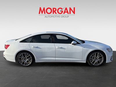 2022 Audi A6 — rear three-quarter view