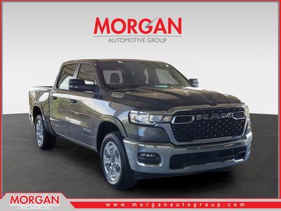 2026 Ram 1500 Big Horn in Granite Crystal Metallic Clearcoat — front three-quarter view