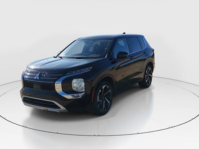 2024 Mitsubishi Outlander — rear three-quarter view