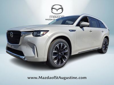 2026 Mazda CX-90 3.3 Turbo S Premium Plus in Silver — front three-quarter view