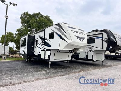 2020 Dutchmen RV Triton — front three-quarter view