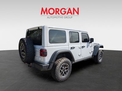 2026 Jeep Wrangler — rear three-quarter view