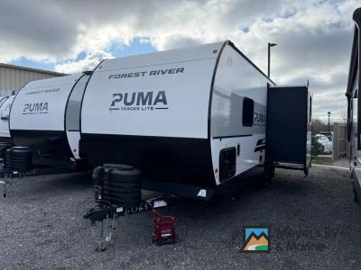 2026 Forest River RV Puma Tracks 237RK — front three-quarter view