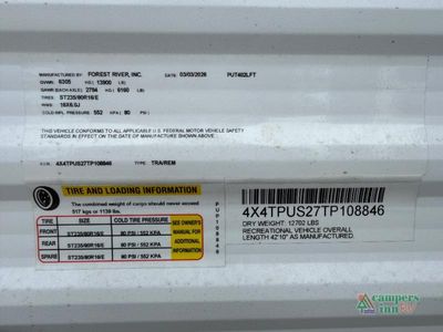 2026 Forest River RV Puma Vista — photo 42 view