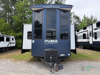 2026 Forest River RV Puma Vista — rear three-quarter view