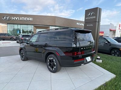 2026 Hyundai Santa Fe — rear three-quarter view