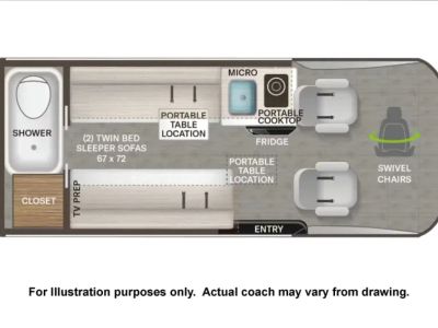 2027 Thor Motor Coach PALLADIUM — photo 22 view
