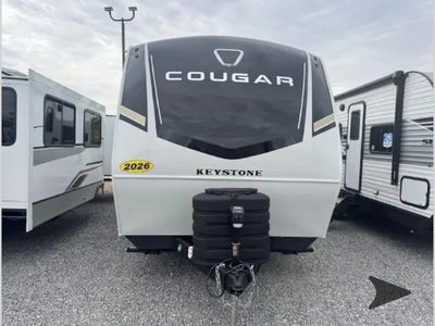 2026 Keystone RV Cougar — rear three-quarter view