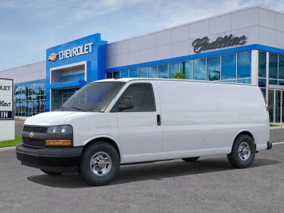 2025 Chevrolet Express Cargo — rear three-quarter view
