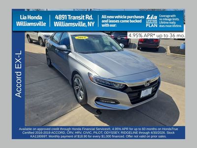 2019 Honda Accord Sedan EX-L 1.5T CVT - Photo 2