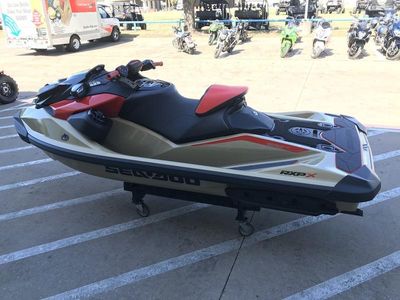 2025 Sea-Doo RXP-X 325 Tech, BRP Premium A, iBR Metallic Tan / Lava Red - Photo 8