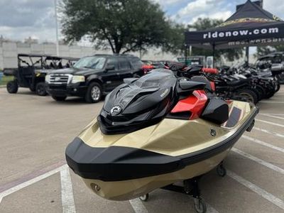 2025 Sea-Doo RXP-X 325 Tech, BRP Premium A, iBR Metallic Tan / Lava Red - Photo 5