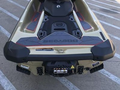 2025 Sea-Doo RXP-X 325 Tech, BRP Premium A, iBR Metallic Tan / Lava Red - Photo 7