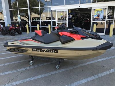 2025 Sea-Doo RXP-X 325 Tech, BRP Premium A, iBR Metallic Tan / Lava Red - Photo 6