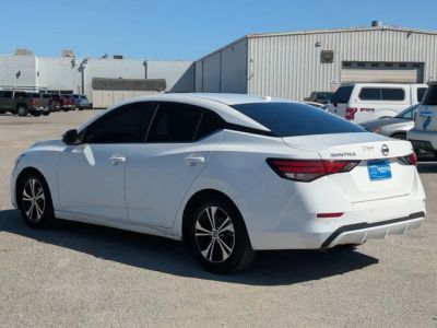 2021 Nissan Sentra — rear three-quarter view