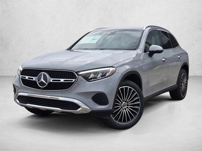 2026 Mercedes-Benz GLC 300 GLC 300 SUV in MANUFAKTUR Alpine Gray — front three-quarter view