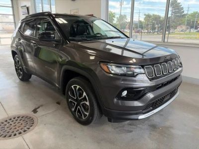 2022 Jeep Compass — rear three-quarter view
