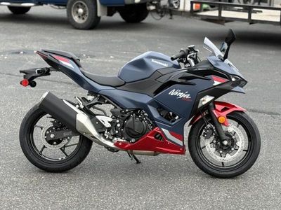 2026 Kawasaki Ninja 500 ABS Metallic Matte Twilight Blue - Photo 1