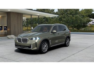 2026 BMW X5 xDrive40i in Manhattan Green Metallic — front three-quarter view