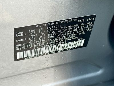 2026 Subaru Ascent — photo 41 view