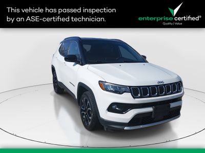 2023 Jeep Compass Limited 4x4 — front three-quarter view